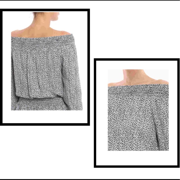 Michael Kors Off the Shoulder Ruffle Dress - Picture 4 of 6